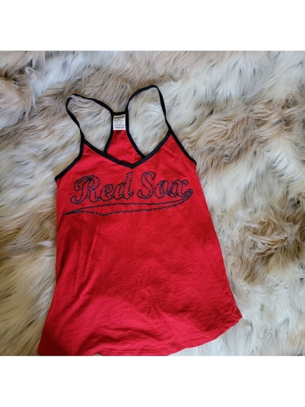 VS Pink Red Sox Tank